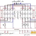 نقشه تابلو برق دیزل ژنراتور